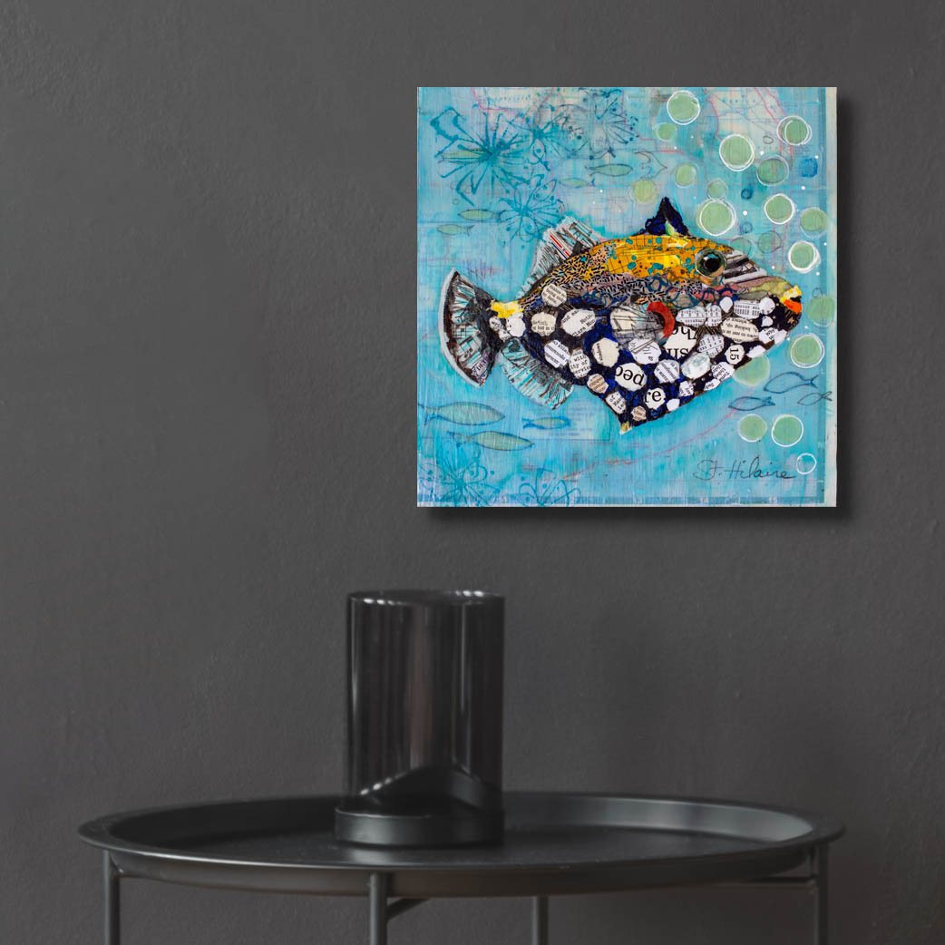 Beachcrest Home " Clown Triggerfish " by St. Hilaire Elizabeth Wayfair